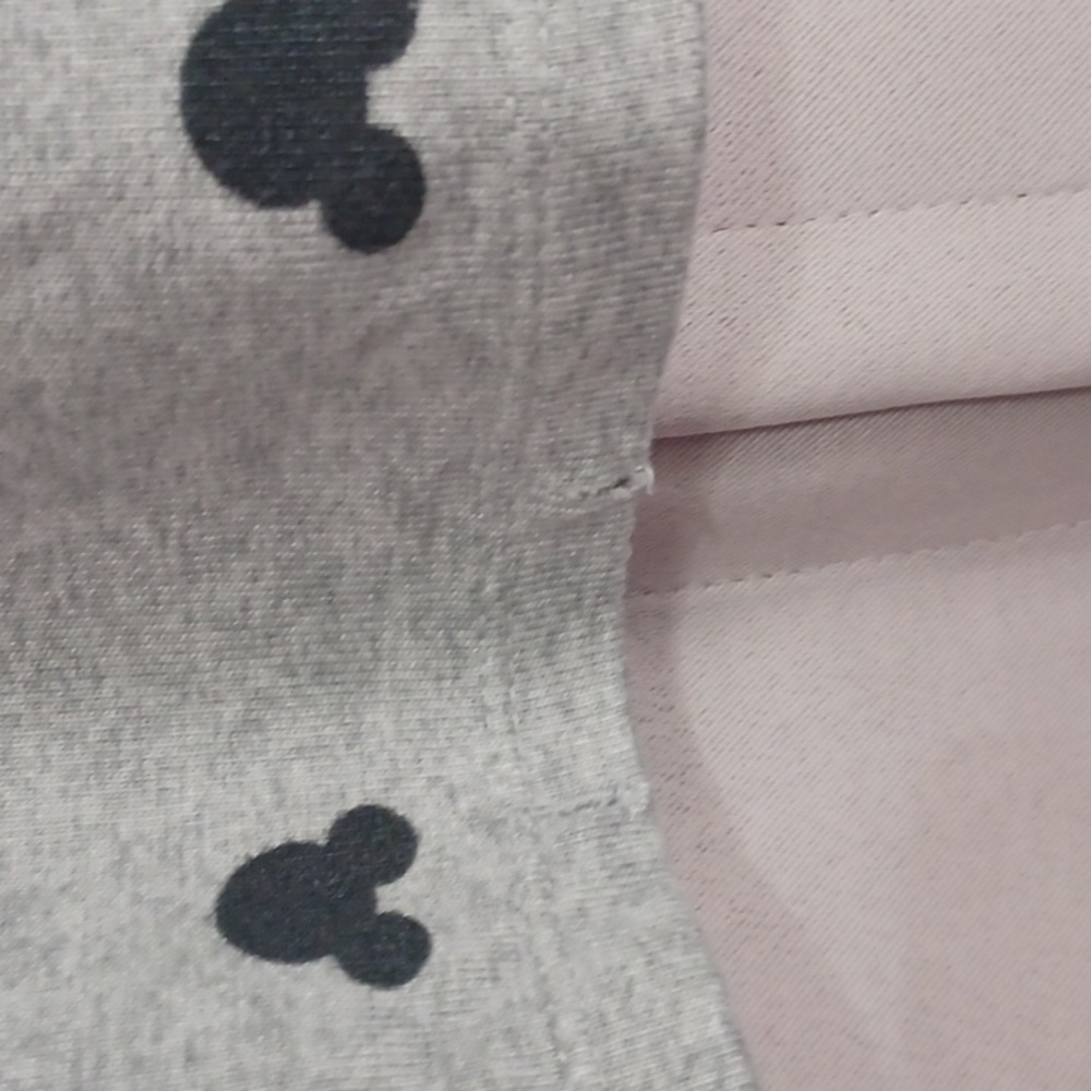 Disney Soft Knit Gray Long Sleeve Top, Mickey Mouse Pattern - Picture 9 of 15